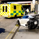 Illustration for article titled Lamborghini Leaves Trail Of Destruction In Yorkshire Crash